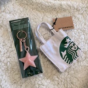 Starbucks Star Lid Stopper & Tiny Bag Sets!!